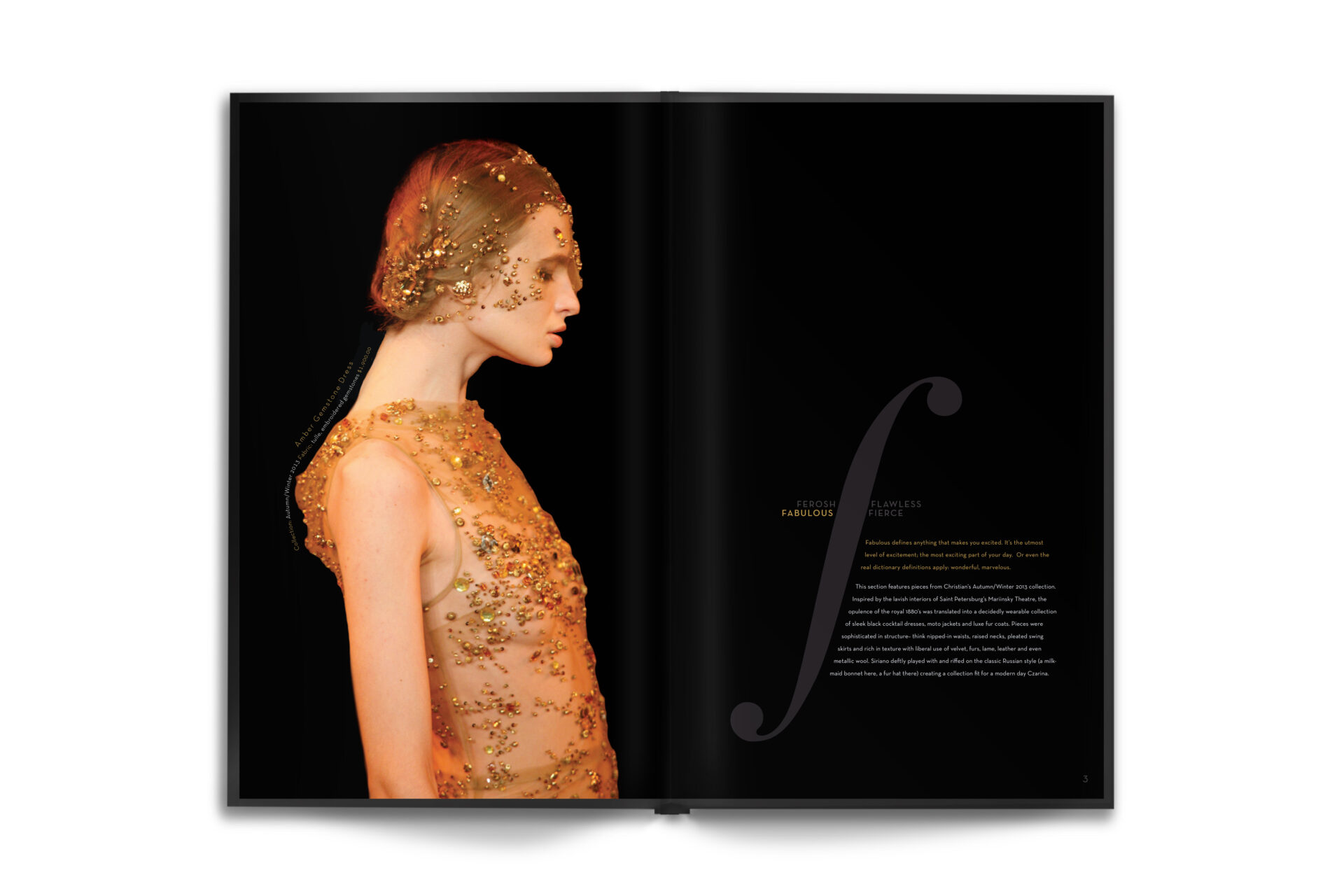 Christian Siriano Catalog spread 2