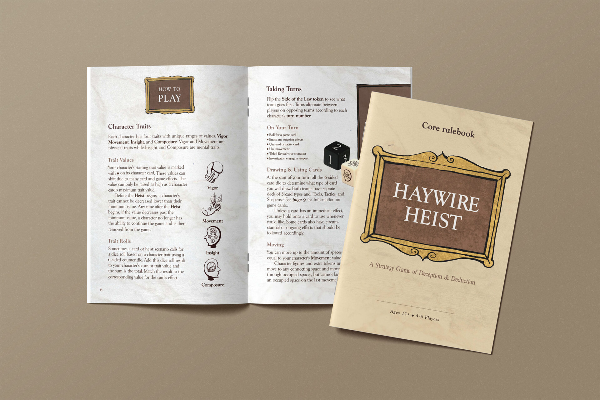 Haywire Heist core instructions PSD 10